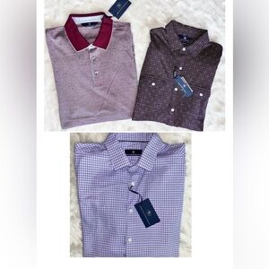 Hart Schaffner Marx Long Sleeve Shirt Bundle Large NWT